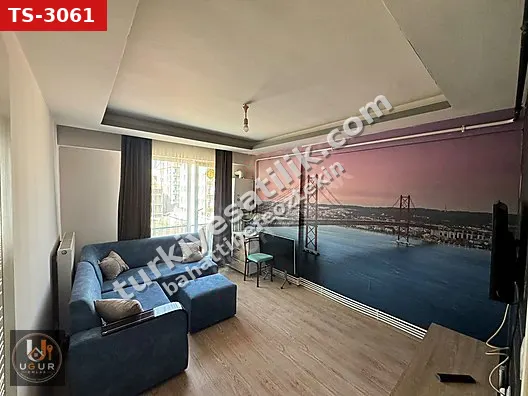 UĞUR EMLAK'TAN ERENLER'DE SATILIK ŞIK VE TAM EŞYALI DAİRE